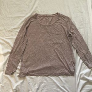 Old Navy long sleeve boyfriend tee